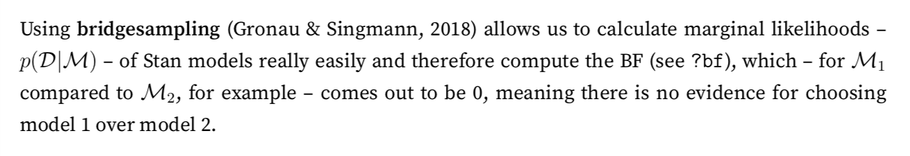 Bayes factor inline